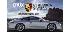 CRUX RVCPR-66 Rear Camera system and VIM Porsche vehicles with PCM 3.1 Navigation Systems